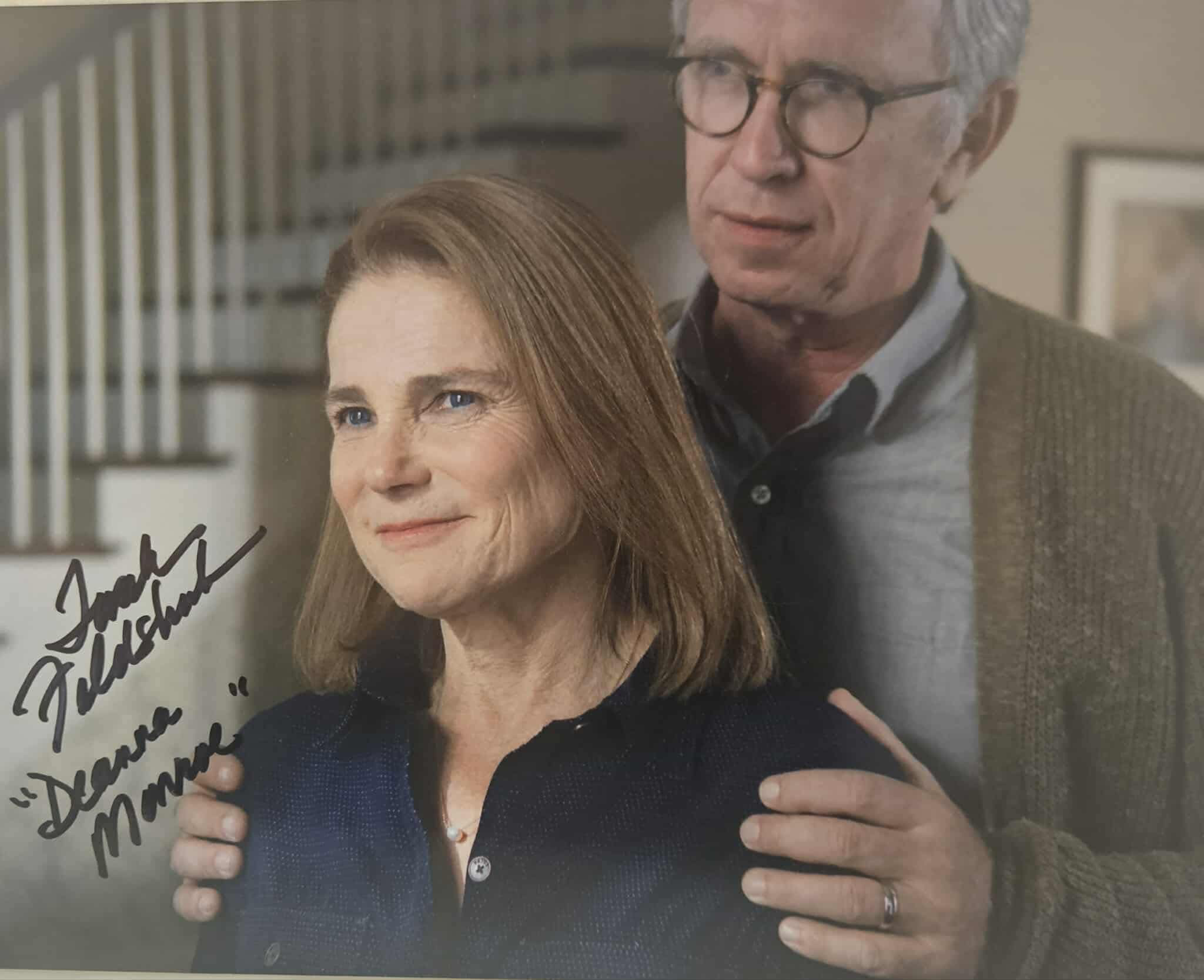 10x8" Danielle Couple Law & Order Print Signed in Silver by Tovah Feldshuh
