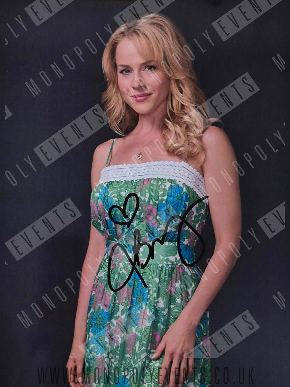 Thumbnail: Julie Benz Signed Dexter Solo 8x10" Print