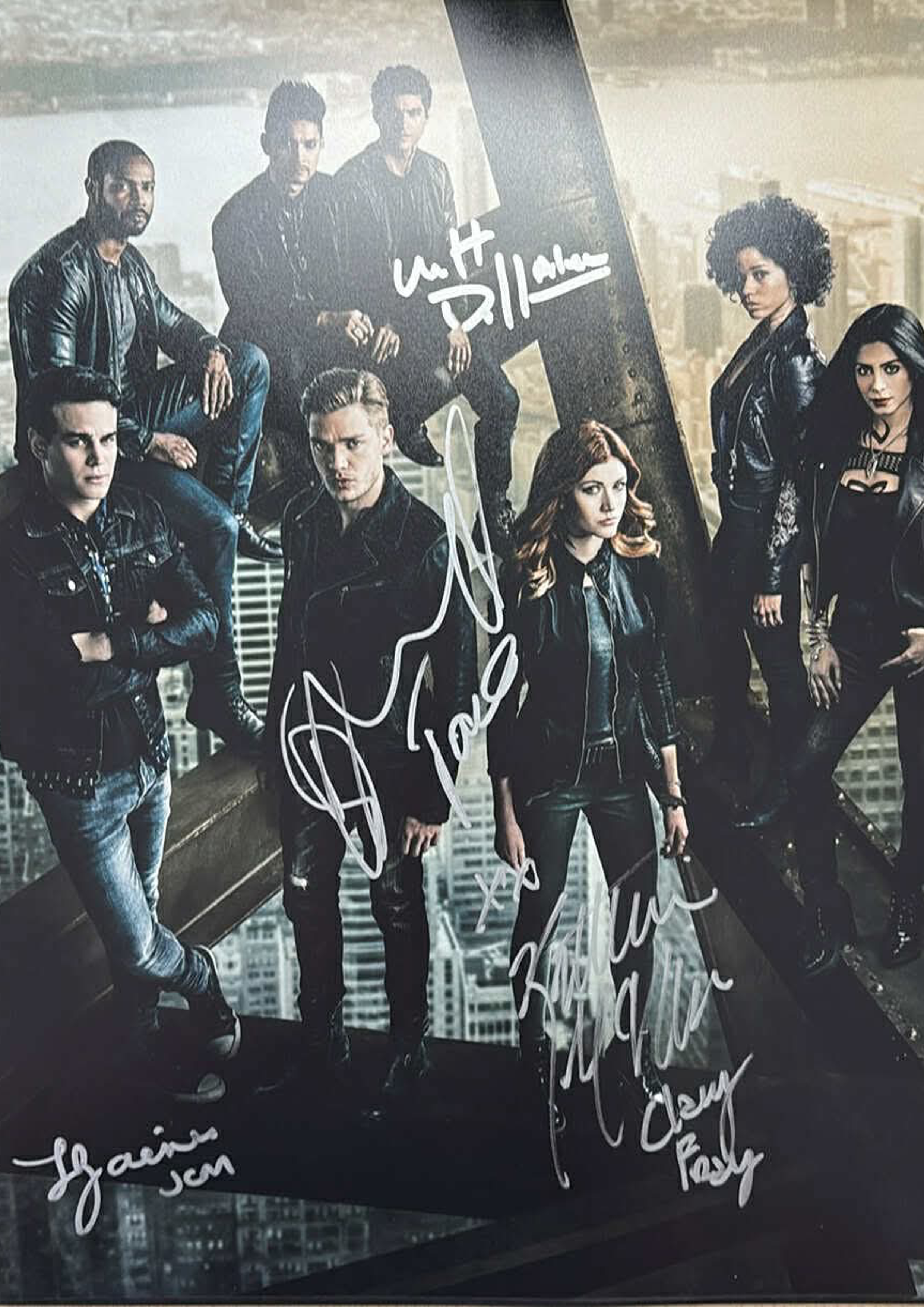 12x16” Shadow Hunters Print signed by 4 Cast Members