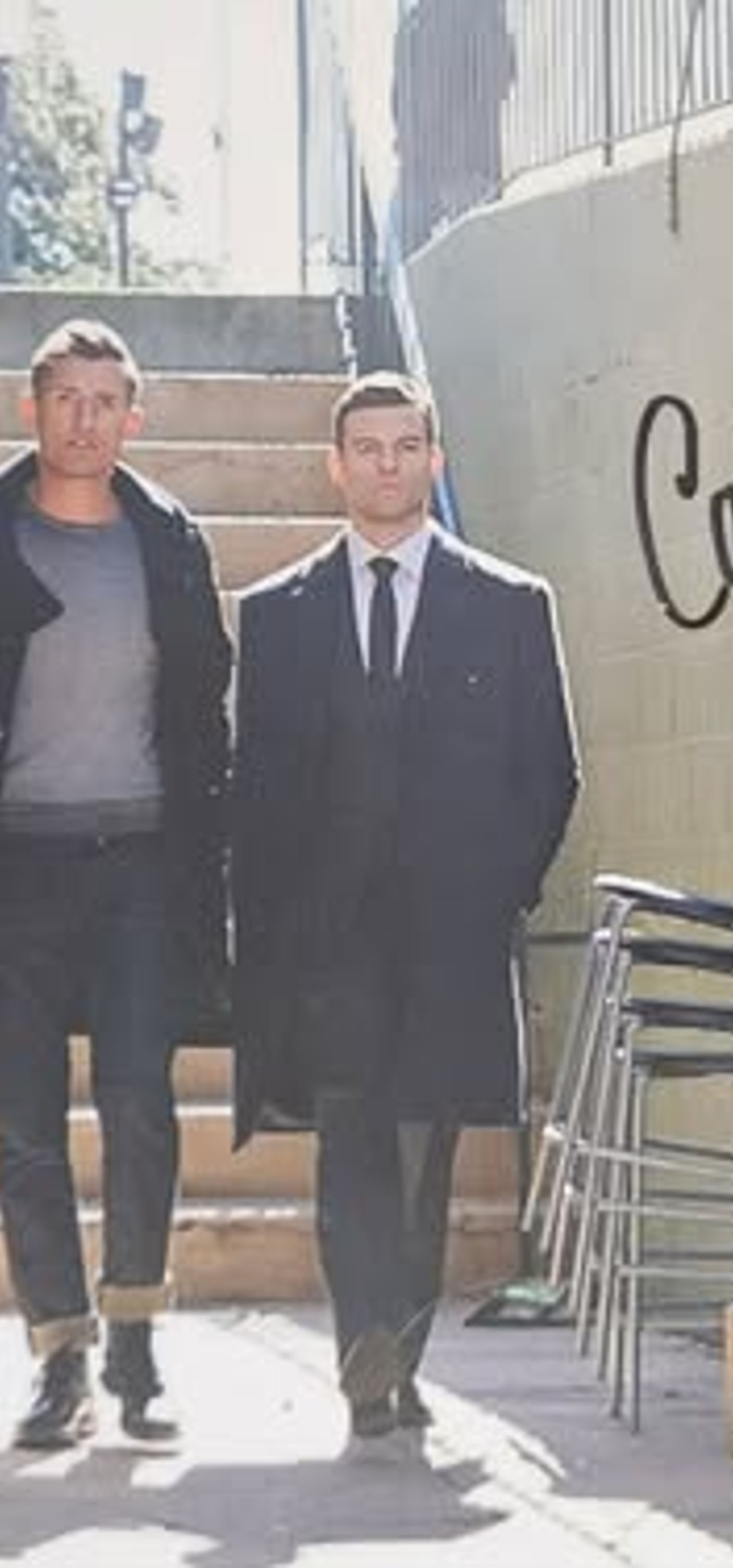 Casper Zafer Signed The Vampire Diaries Alleyway 10x8” Print