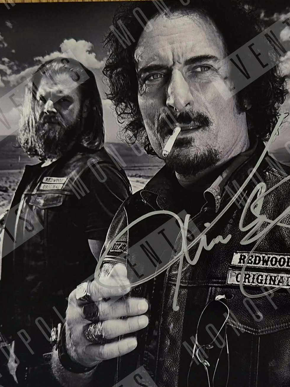 Thumbnail: Kim Coates Signed Sons of Anrachy Smoking 10x8" Print