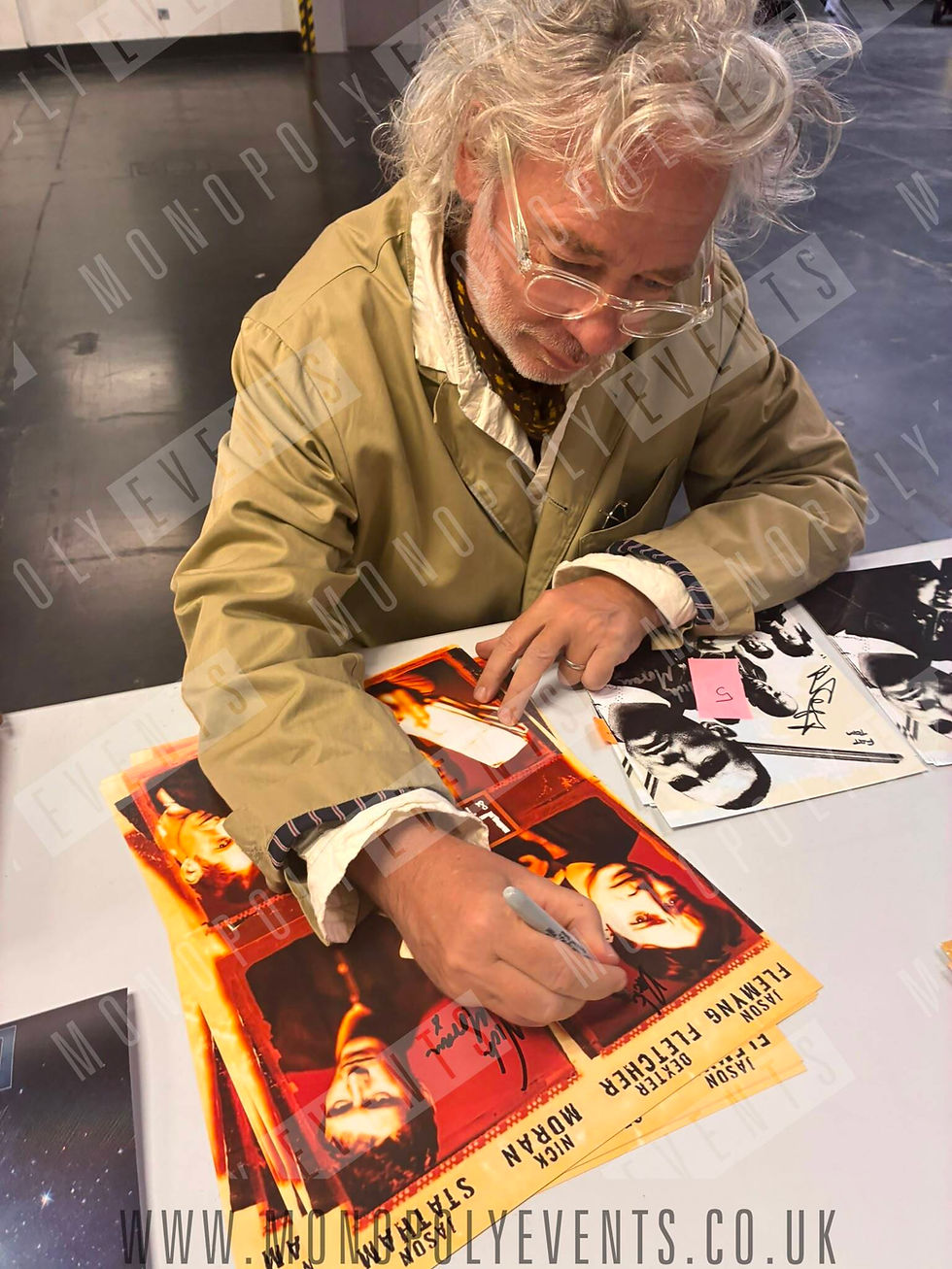 Thumbnail: Triple Signed Lock, Stock and Two Smoking Barrels 12x16" Print