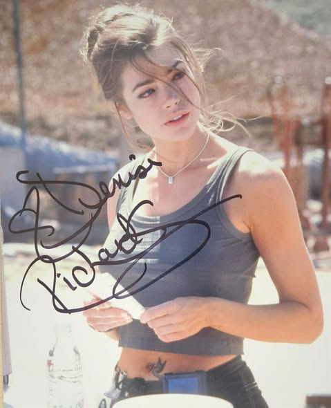 Denise Richards Signed James Bond 8x10” Print