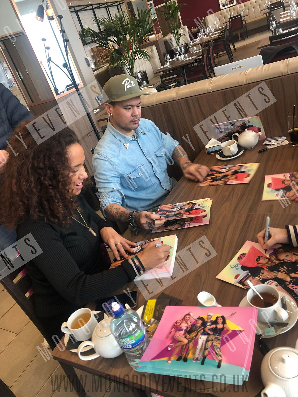 Thumbnail: 8x10" Print Signed by Vengaboys Kim, Denise, Donny and Robin