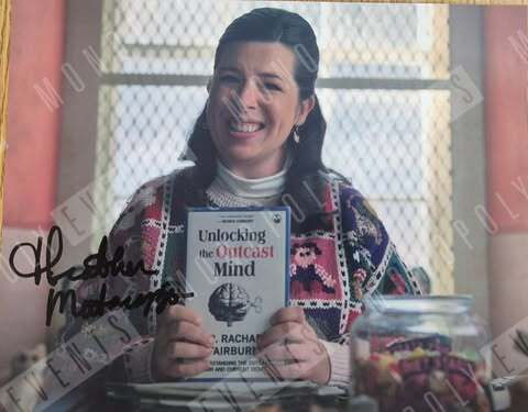 Heather Matarazzo Signed Wednesday Book Bottom Left 10x8” Print