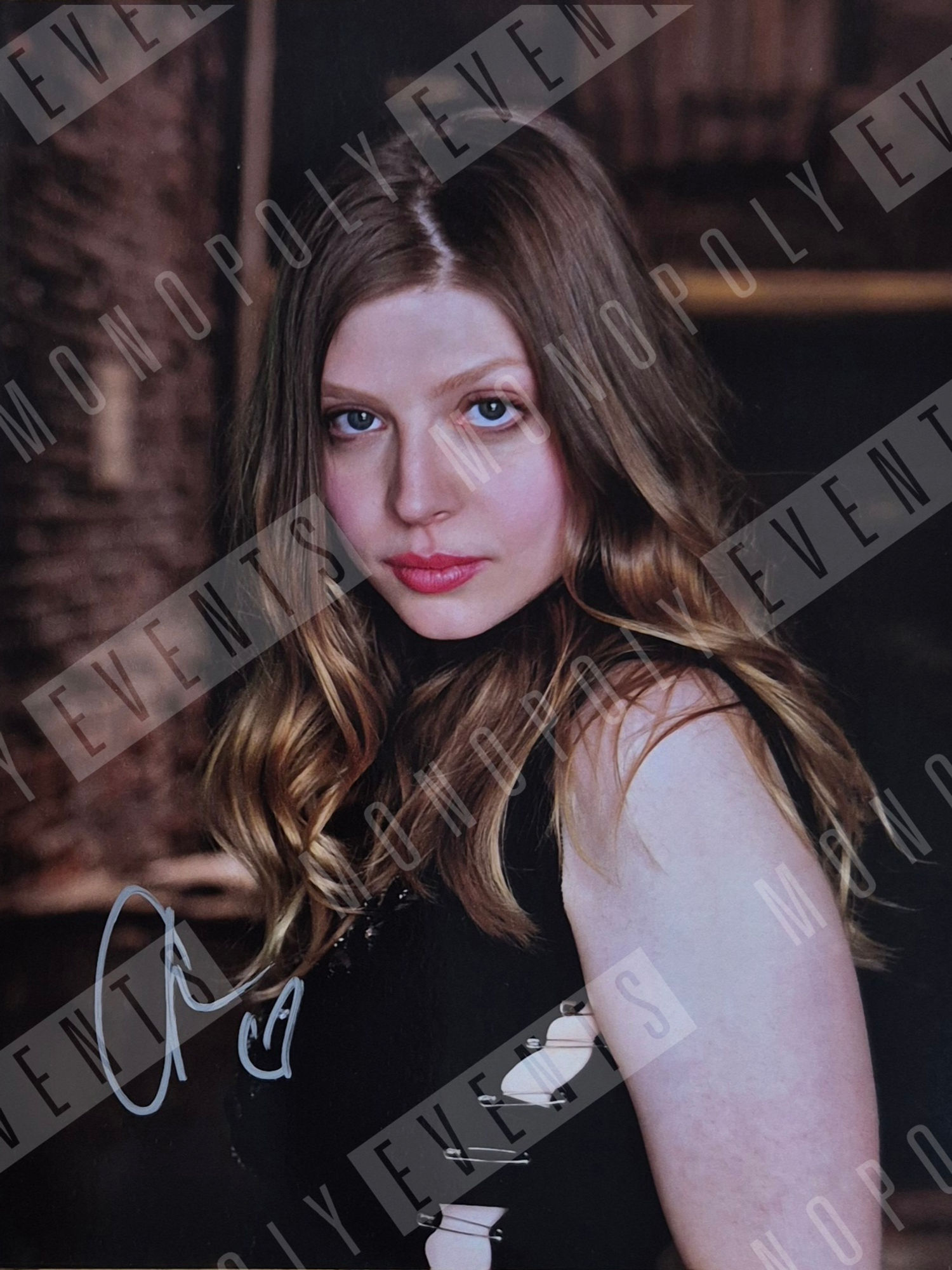 Amber Benson Signed Buffy the Vampire Slayer Side Profile 8x10" Print