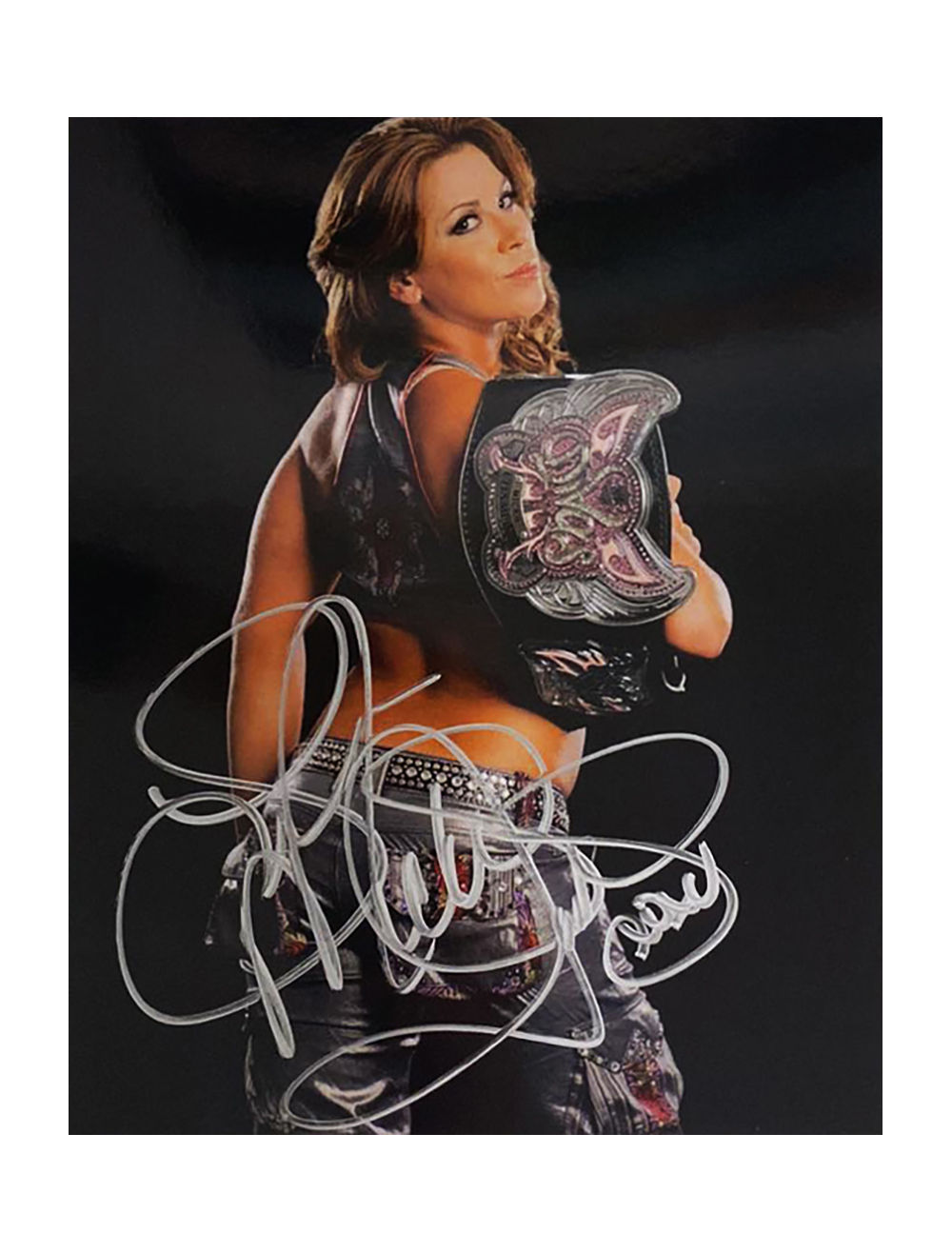 8x10 Print Signed by Wrestling Legend Mickie James