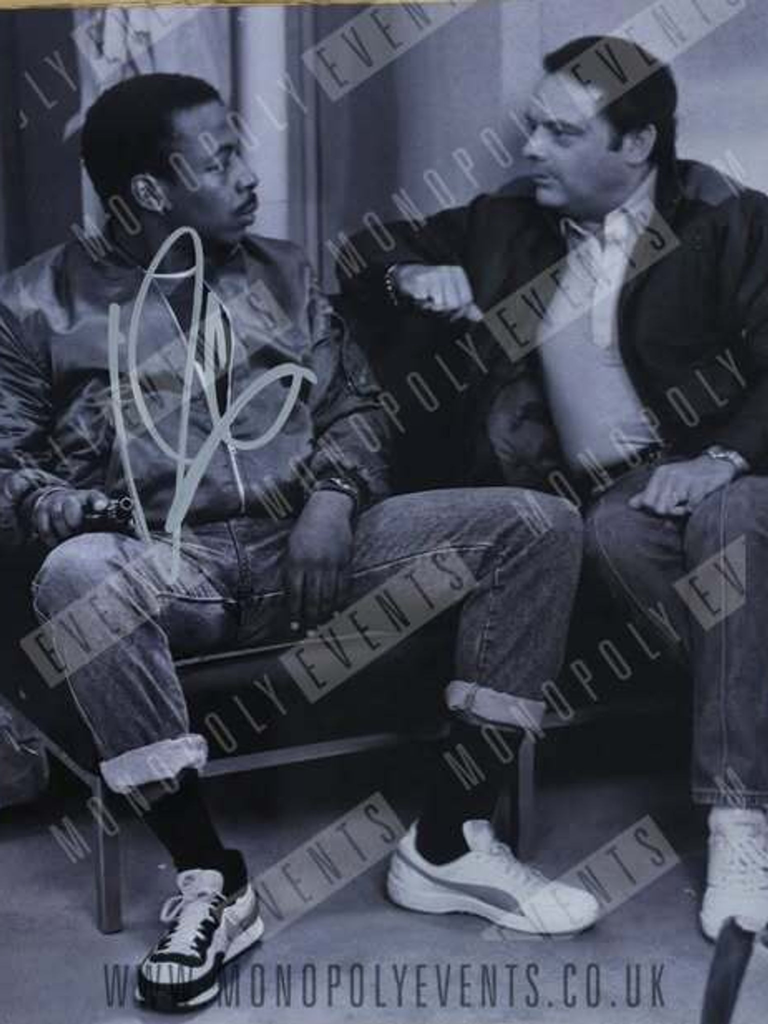 Vas Blackwood Signed Only Fools and Horses 8x10� Print
