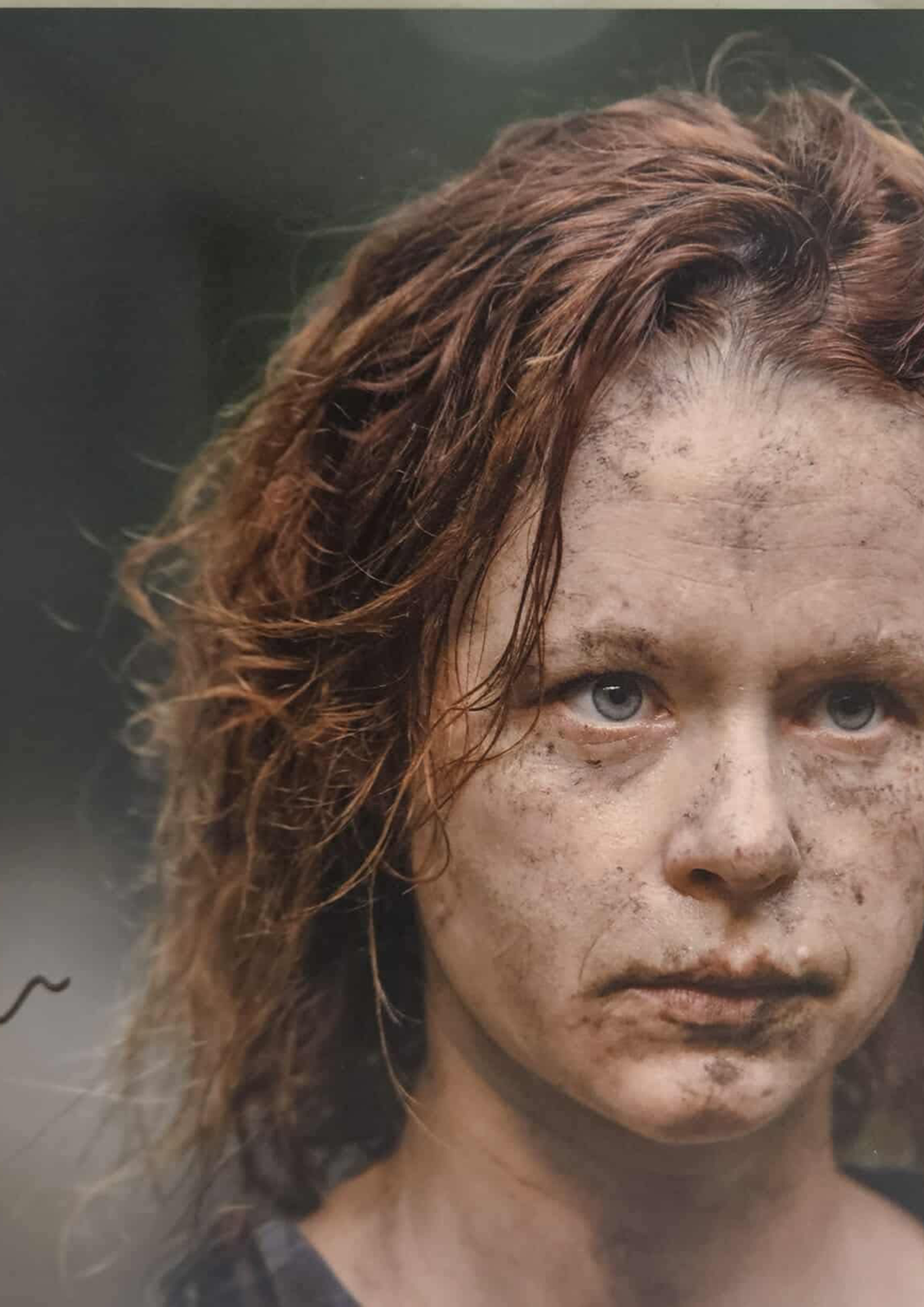 10x8" Gamma Close Up The Walking Dead Print Signed by Thora Birch