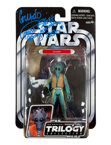 【サイン】スターウォーズ フィギュア Greedo Paul Blake /10 サイン】スターウォーズ フィギュア Greedo Paul Blake /10 Sign