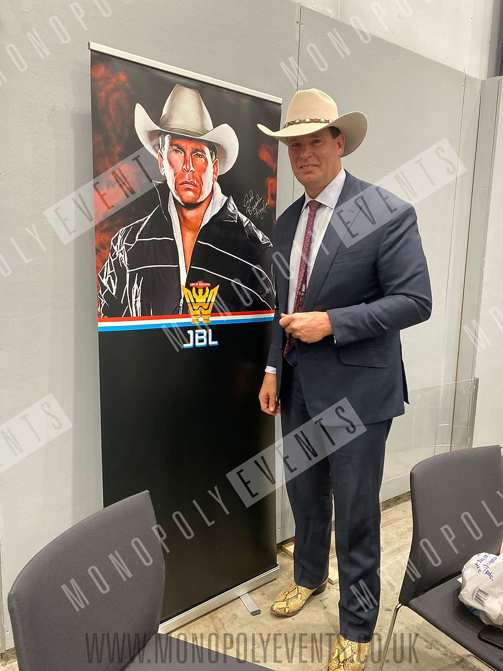 Thumbnail: 10x8 Print Signed by Wrestling Legend JBL