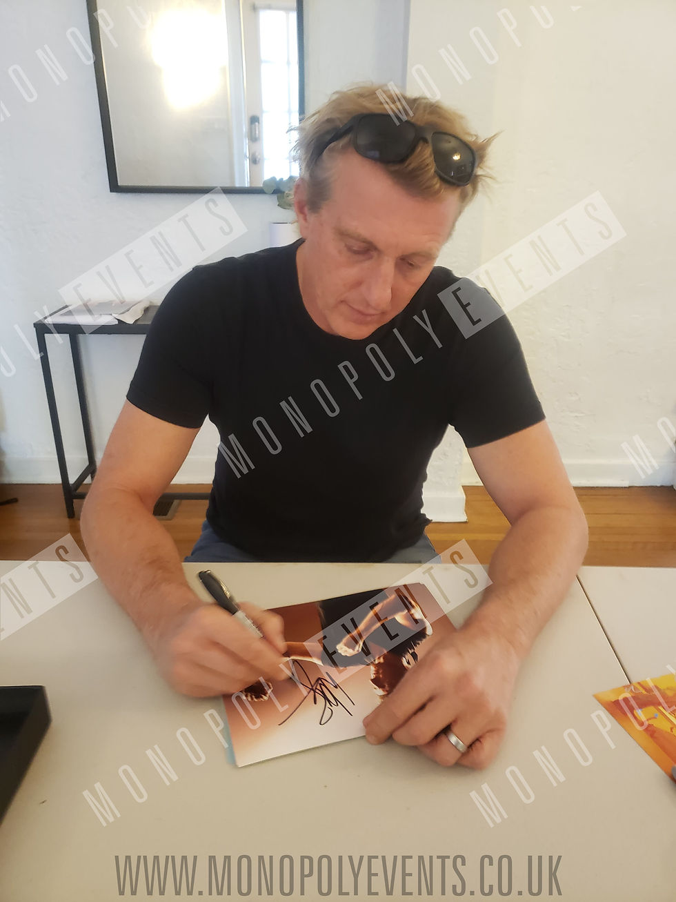 Thumbnail: 8x10 Karate Kid Print Signed by Martin Kove