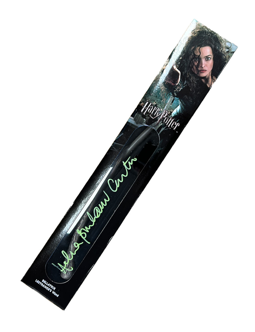 Harry Potter - Bellatrix LeStrange Wand Signed by Helena Bonham Carter