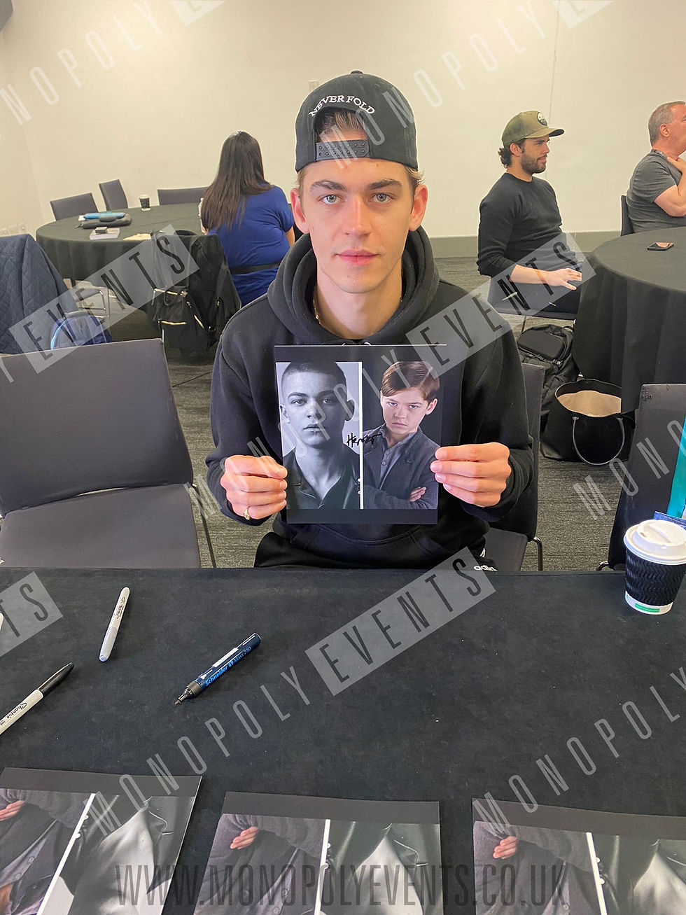 Thumbnail: 8x10" Harry Potter  Print Signed by Hero Fiennes Tiffin