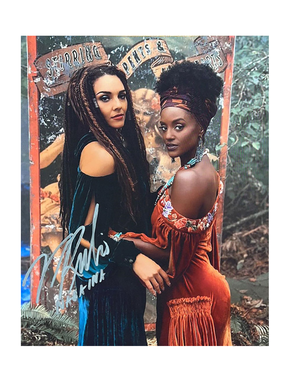 8x10" Chilling Adventures of Sabrina Print Signed by Vanessa Rubio