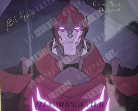 Neil Kaplan Signed Voltron: Legendary Defender Thin Silver 10x8” Print