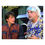 Thumbnail: 10x8 Back to the Future Print Signed by Michael J Fox & Christopher Lloyd