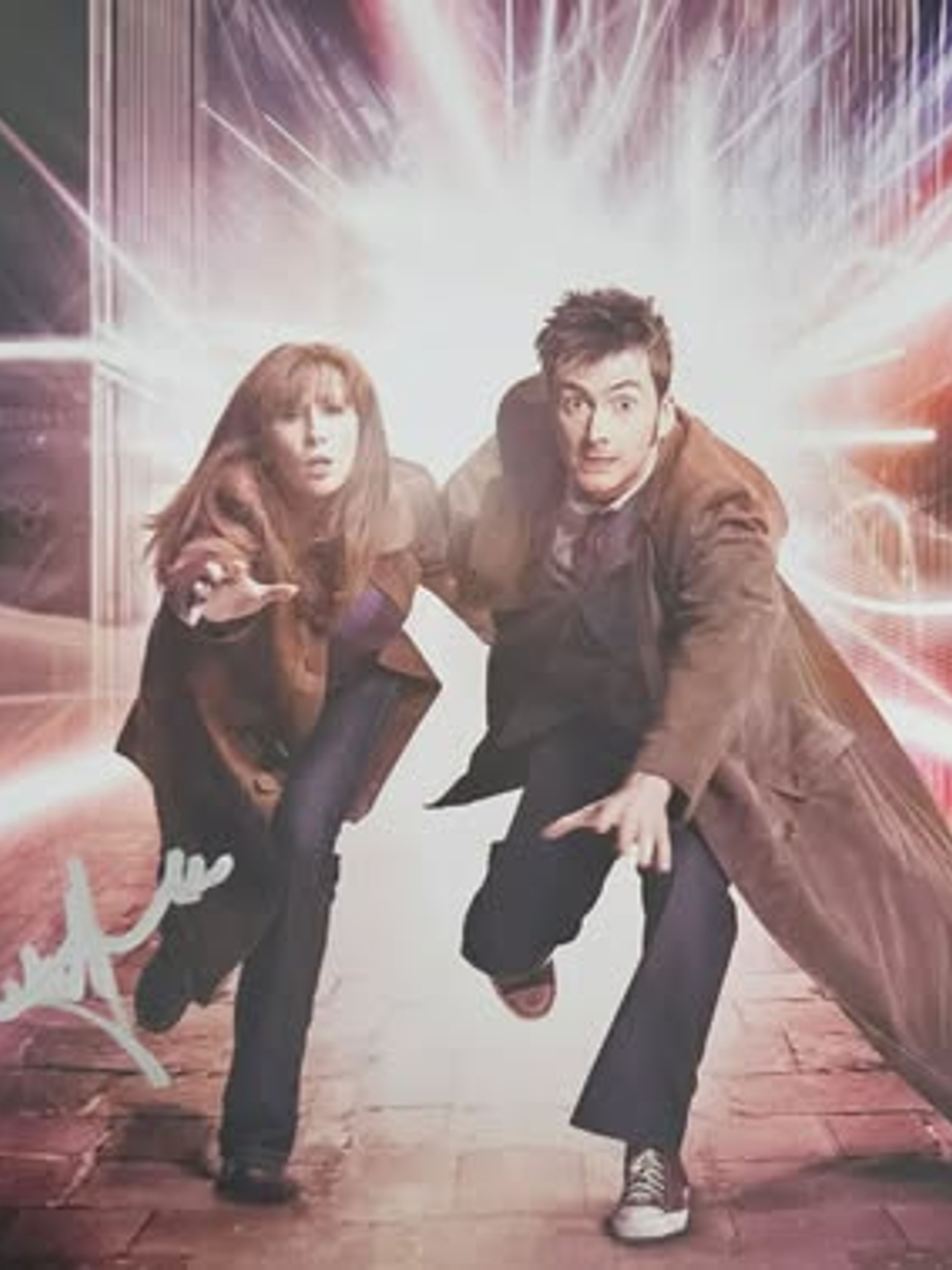 Catherine Tate Signed Doctor Who Running 10x8” Print