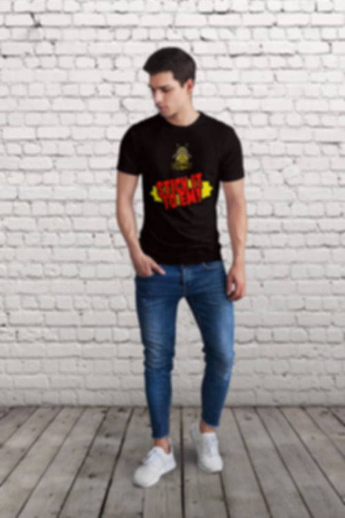 Unisex Stick It To Em! Black Tee