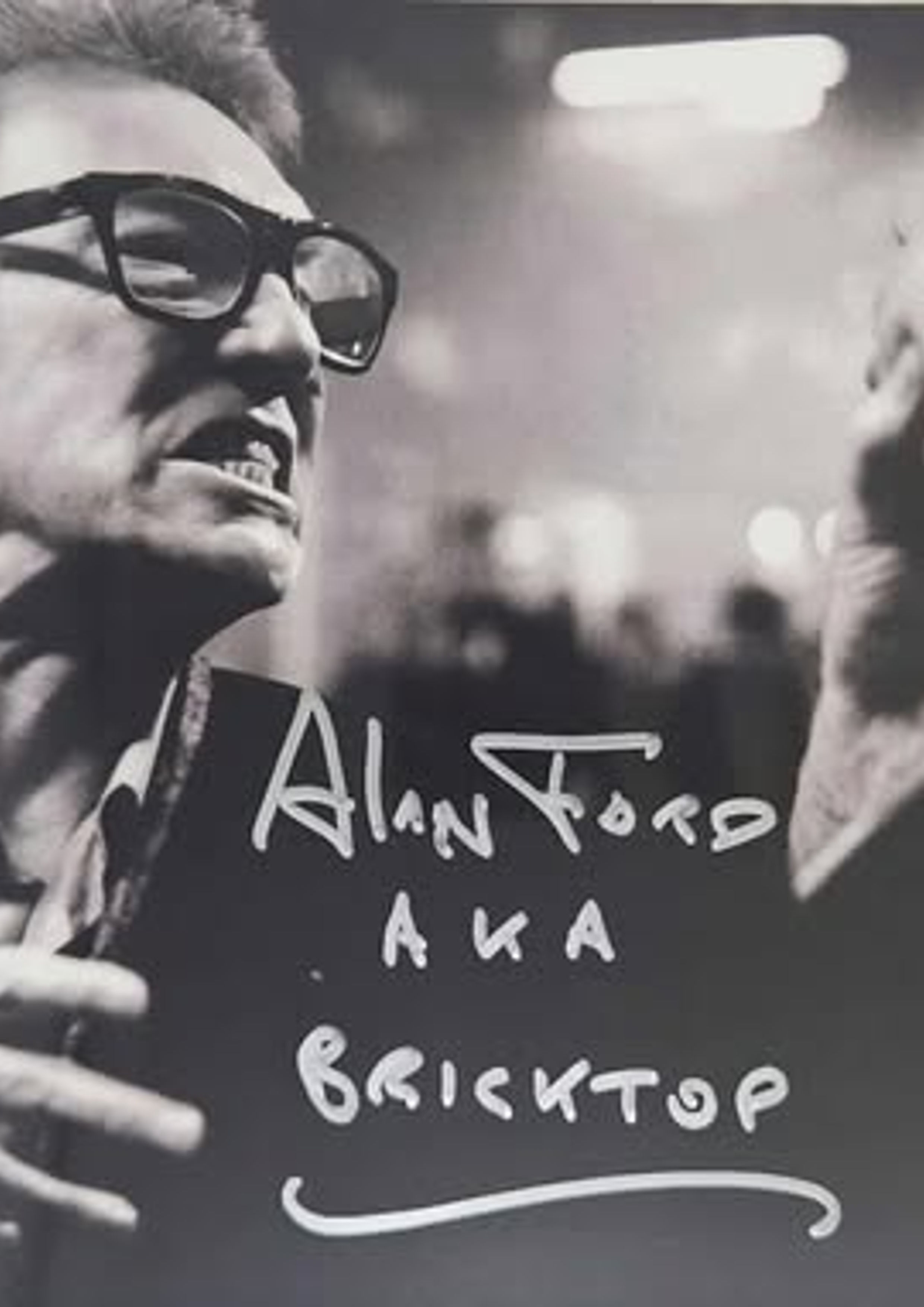 10x8" Snatch Black & White Brick Top Print Signed by Alan Ford