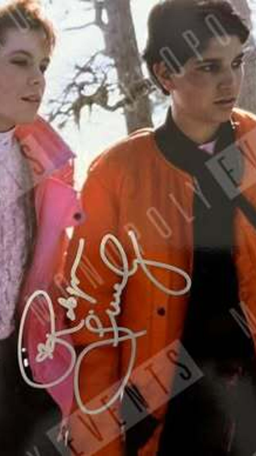 Robyn Lively Signed Karate Kid Pink Jacket 10x8” Print