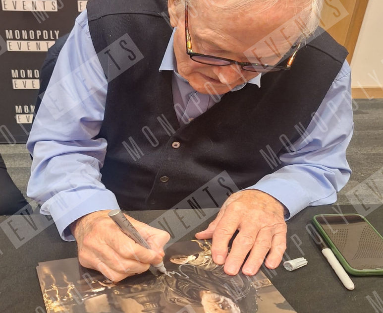 Thumbnail: 10x8” Game of Thrones Pycelle Palms closed Print Signed by Julian Glover