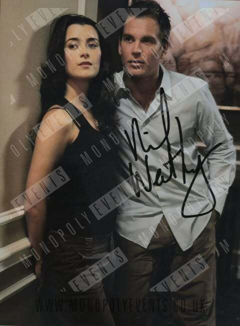 Michael Weatherly Signed NCIS 8x10" Print