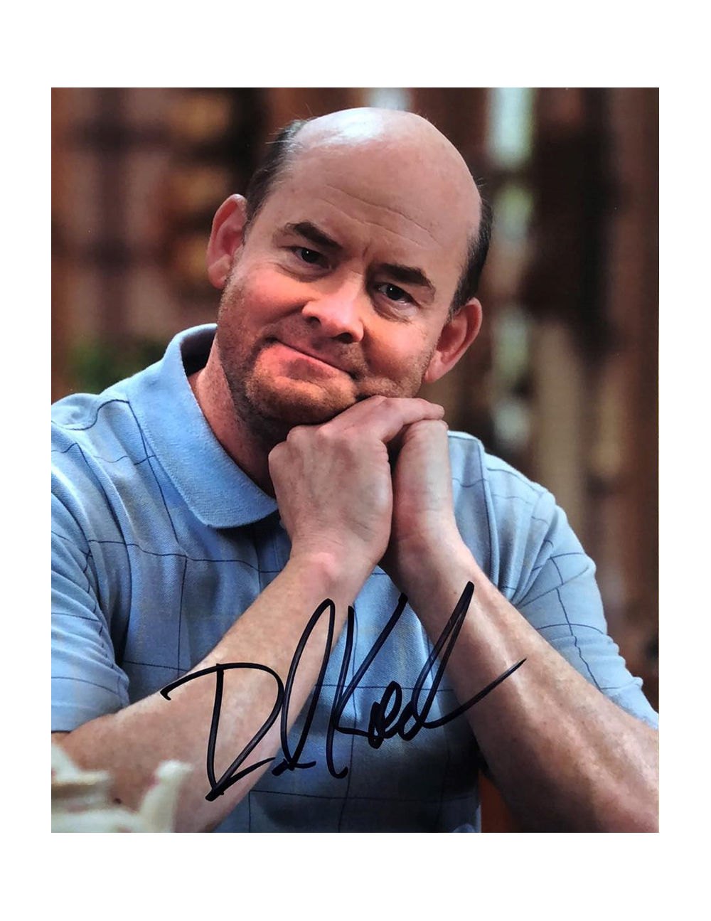 8x10" The US Office Print Signed by David Koechner