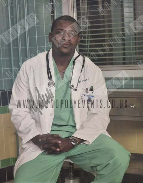 Mekhi Pfifer Signed ER In Silver 8x10” Print