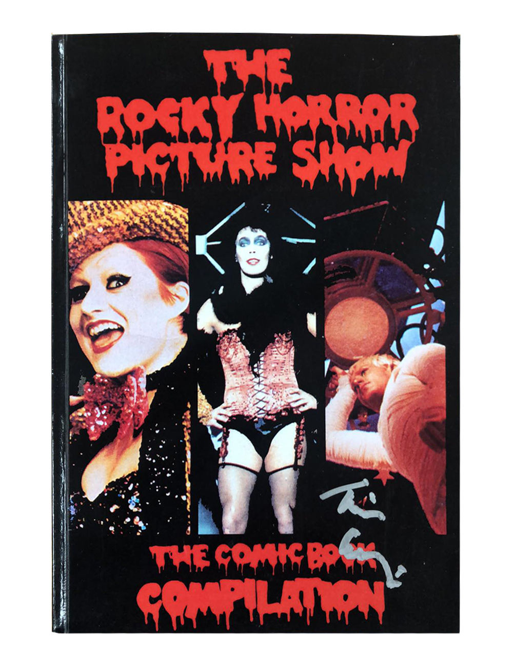 Rare Rocky Horror Picture Show Comic Book Compilation Signed by Tim Curry