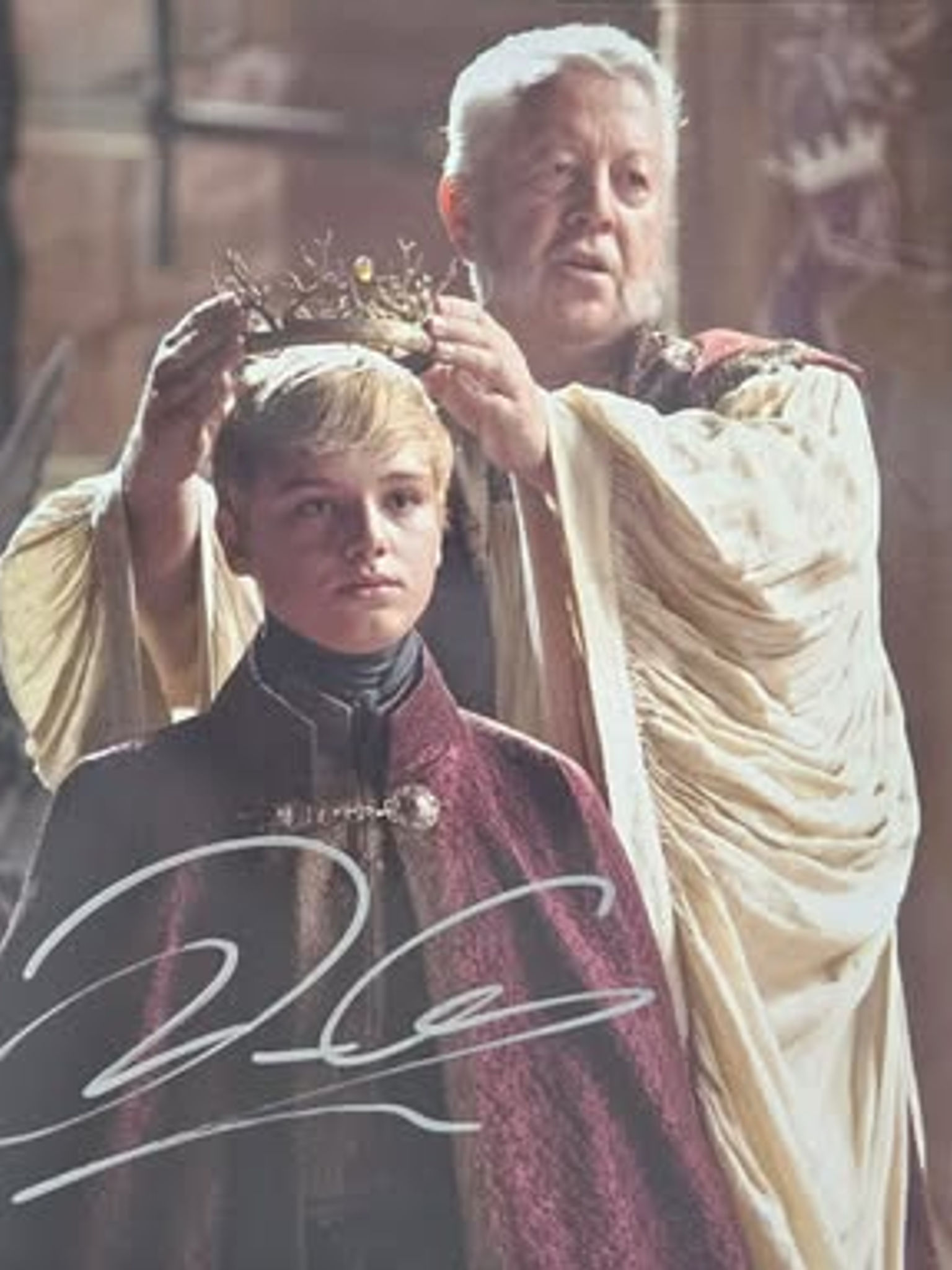 Dean Charles Chapman Signed Game of Thrones Crowned 10x8” Print
