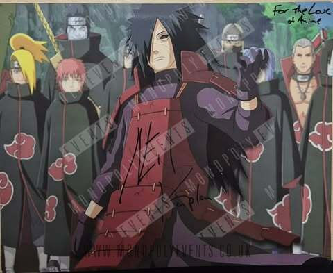 Neil Kaplan Signed Naruto Army 10x8” Print
