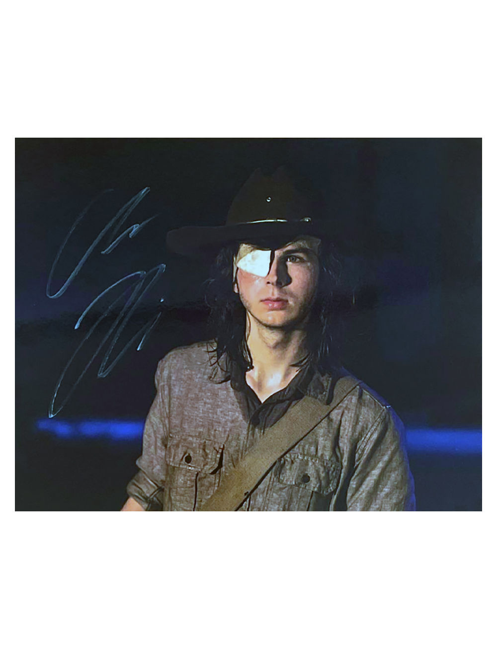 10x8" The Walking Dead Print Signed by Chandler Riggs