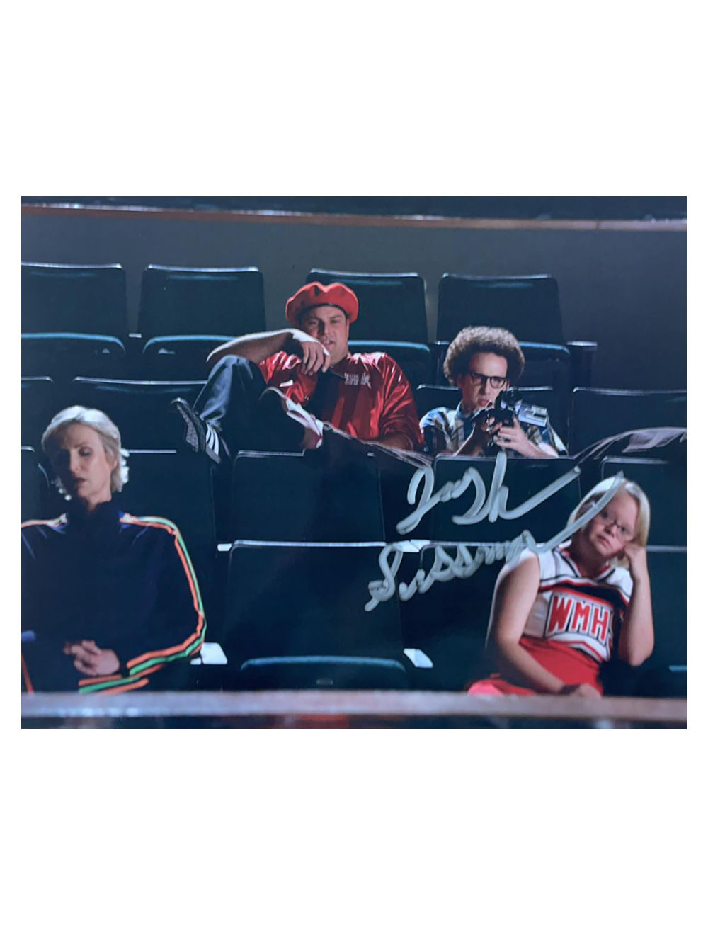 10x8" Glee Print Signed by Josh Sussman