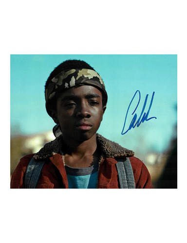 10x8 Stranger Things Print Signed by Caleb McLaughlin | Action