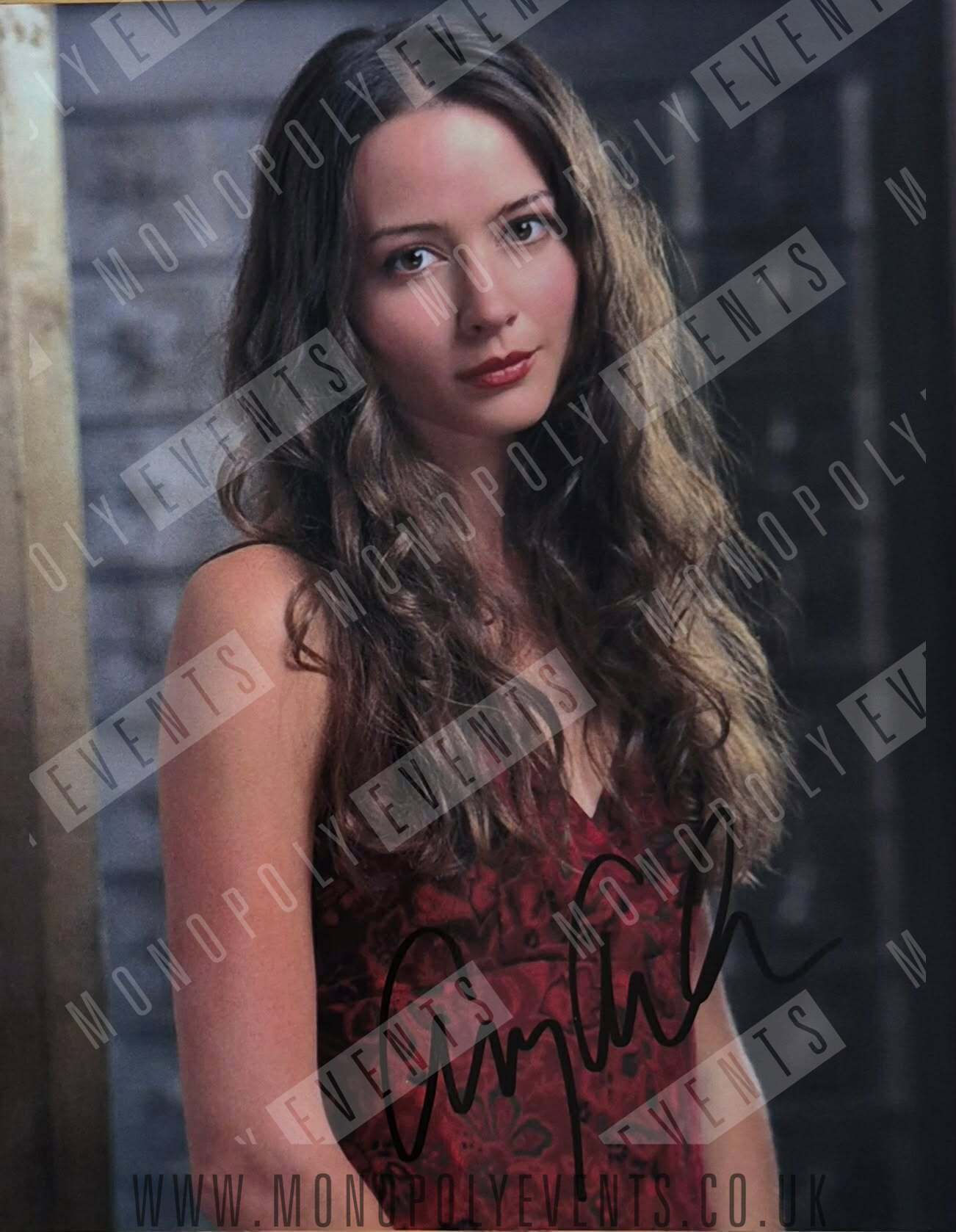 Amy Acker Signed Angel 8x10" Print