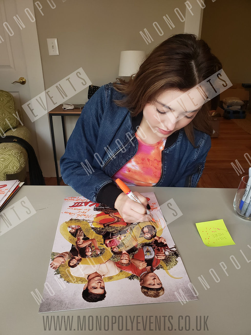 Thumbnail: A2 Cobra Kai Poster Signed by 11 Cast Members FULLY SIGNED