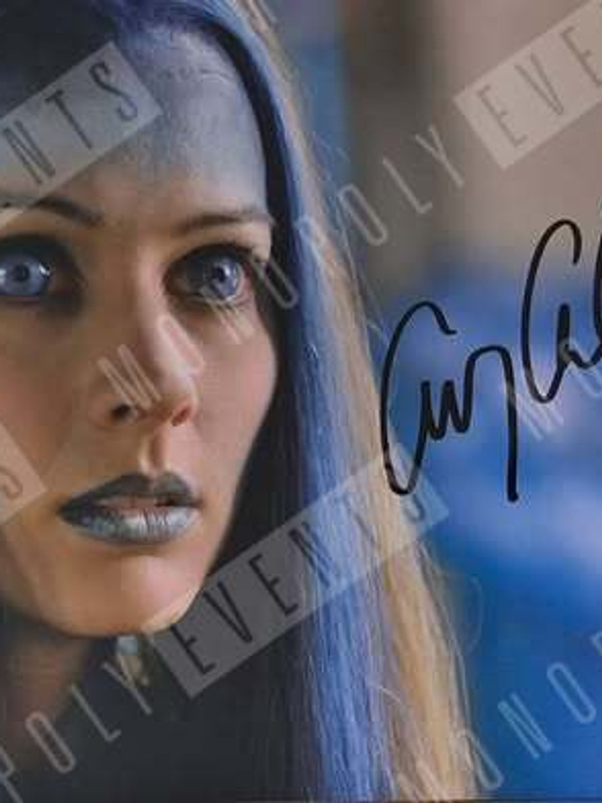 Amy Acker Signed Angel 10x8" Print