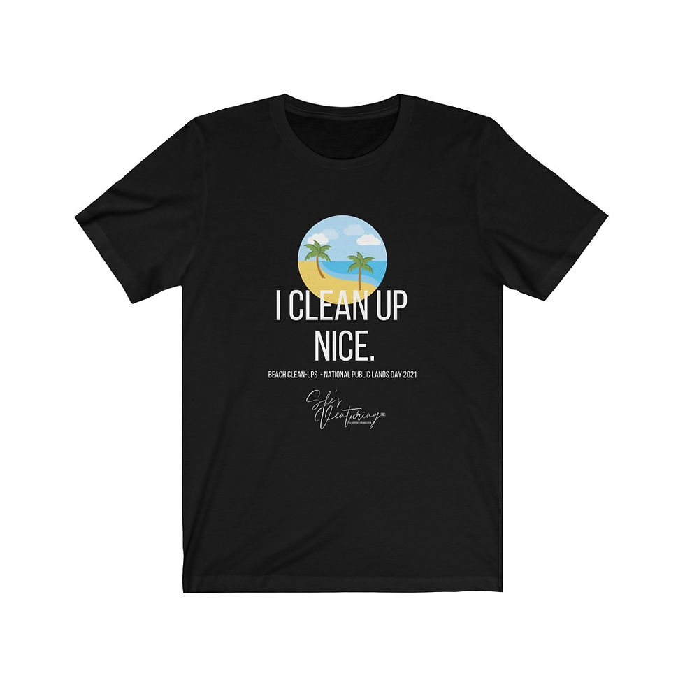 縮圖：I Clean Up Nice - Fundraiser for Florida State Parks Unisex Jersey Tee