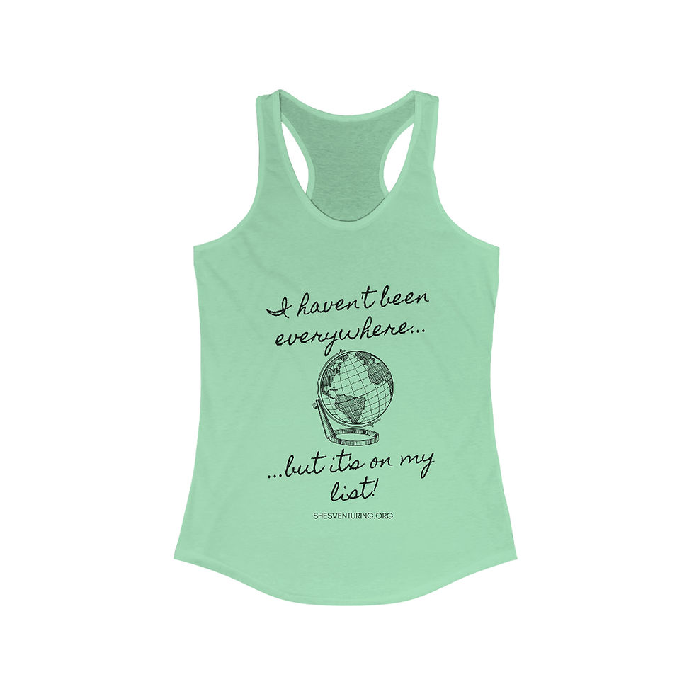 Miniatura: I Haven't Been Everywhere - Women's Ideal Racerback Tank