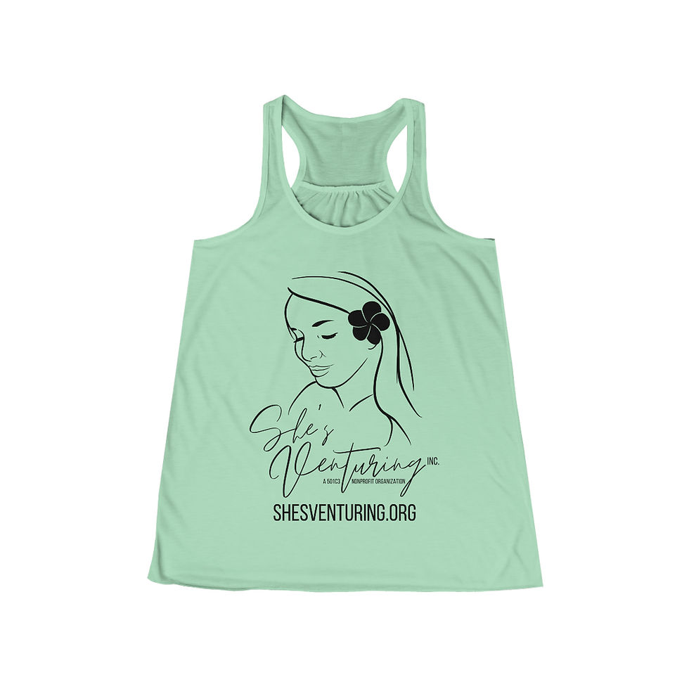 Miniatura: Women's Flowy Racerback Tank