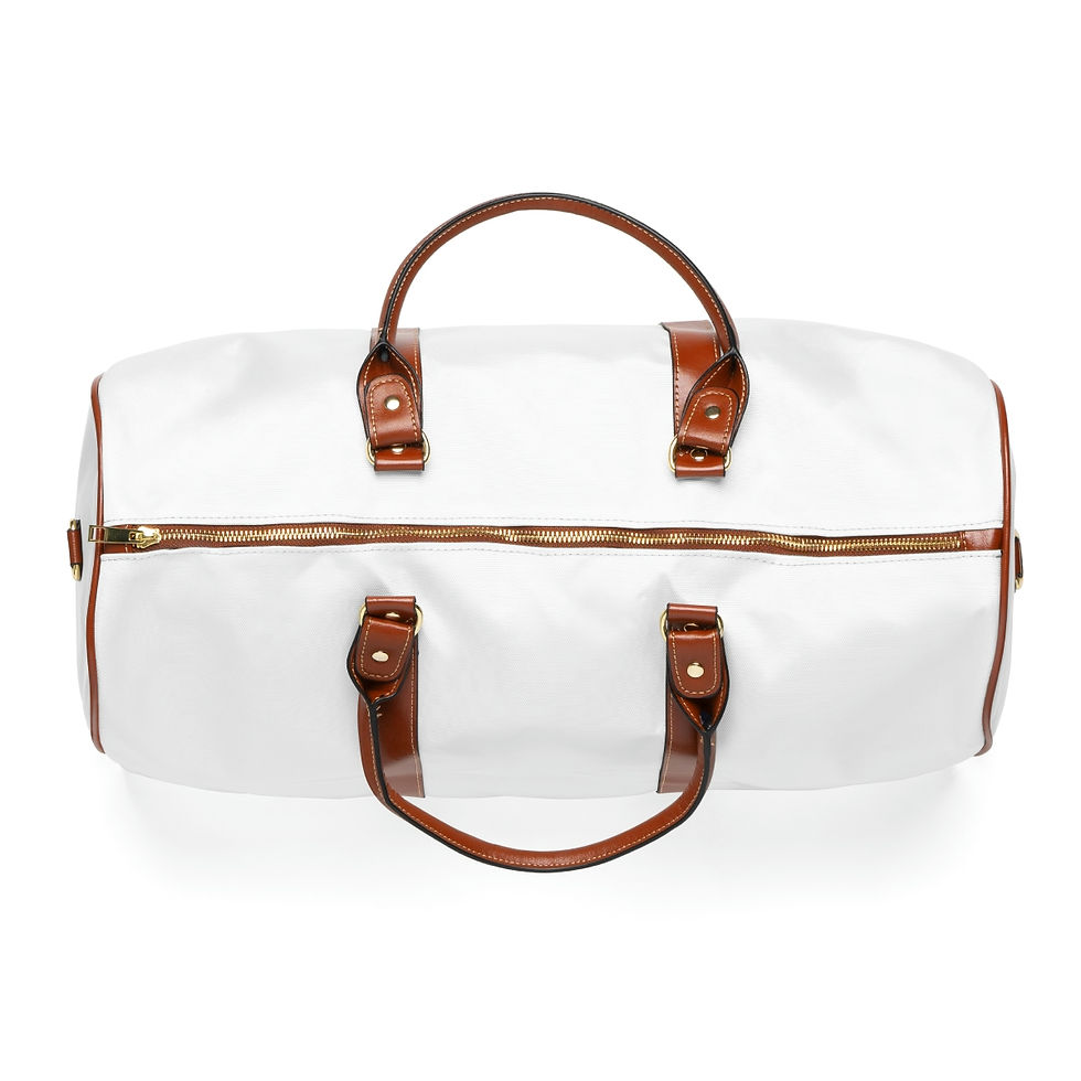 Miniature : White Waterproof Travel Bag