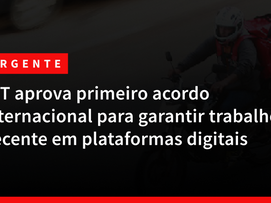 OIT aprova primeiro acordo internacional para garantir trabalho decente em plataformas digitais