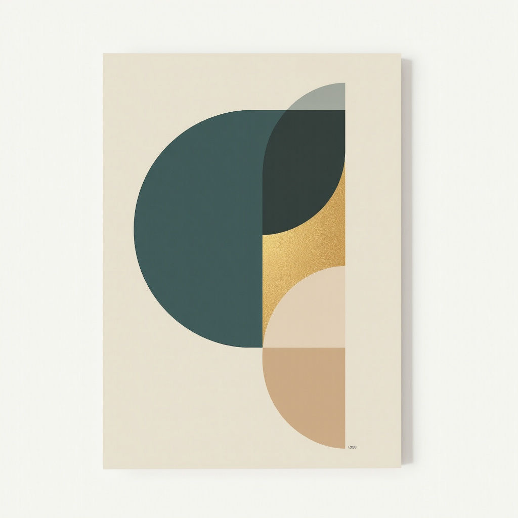 Geometric Harmony Print