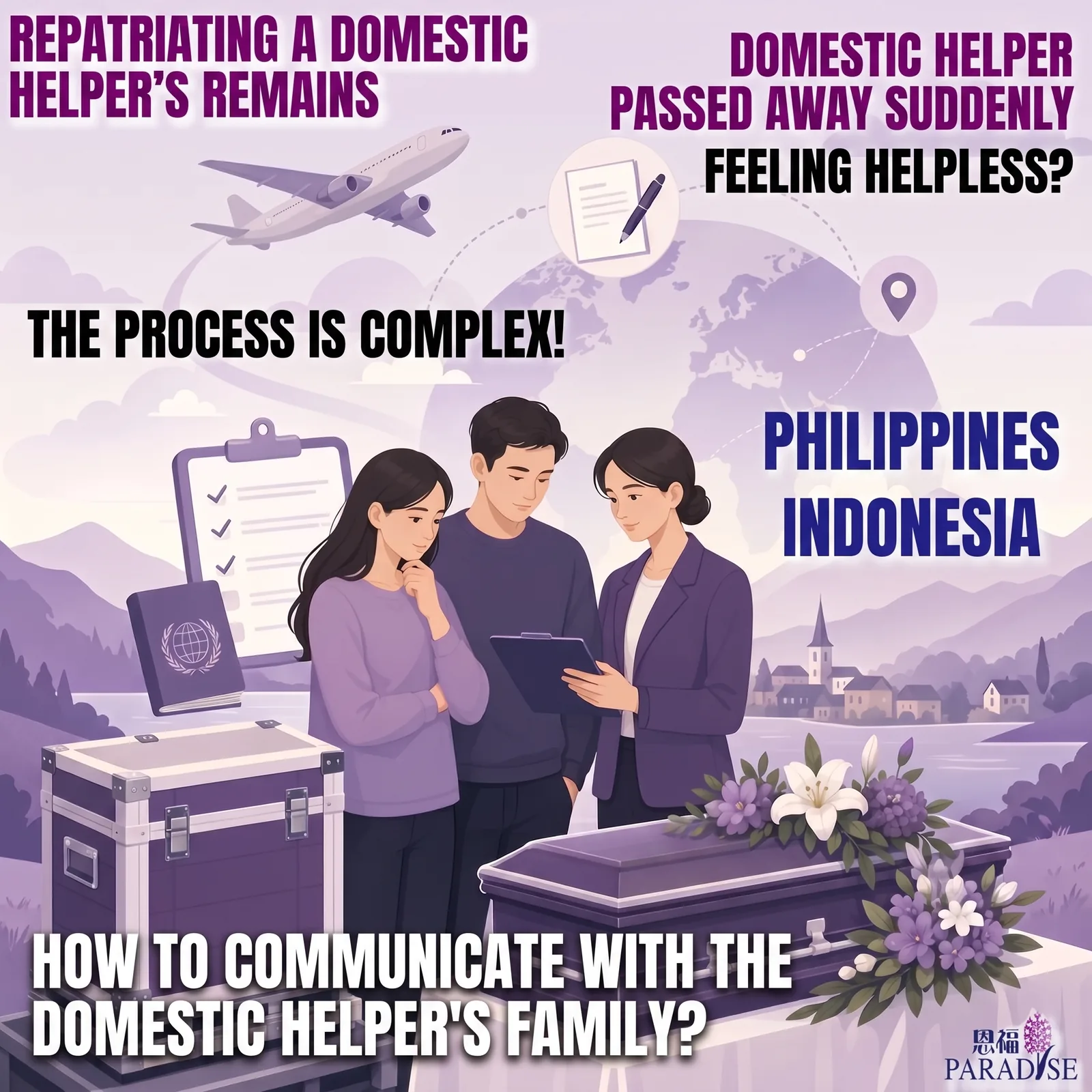 Repatriating a Domestic Helper's Remains: One-Stop Funeral Services, Required Documents & Timelines