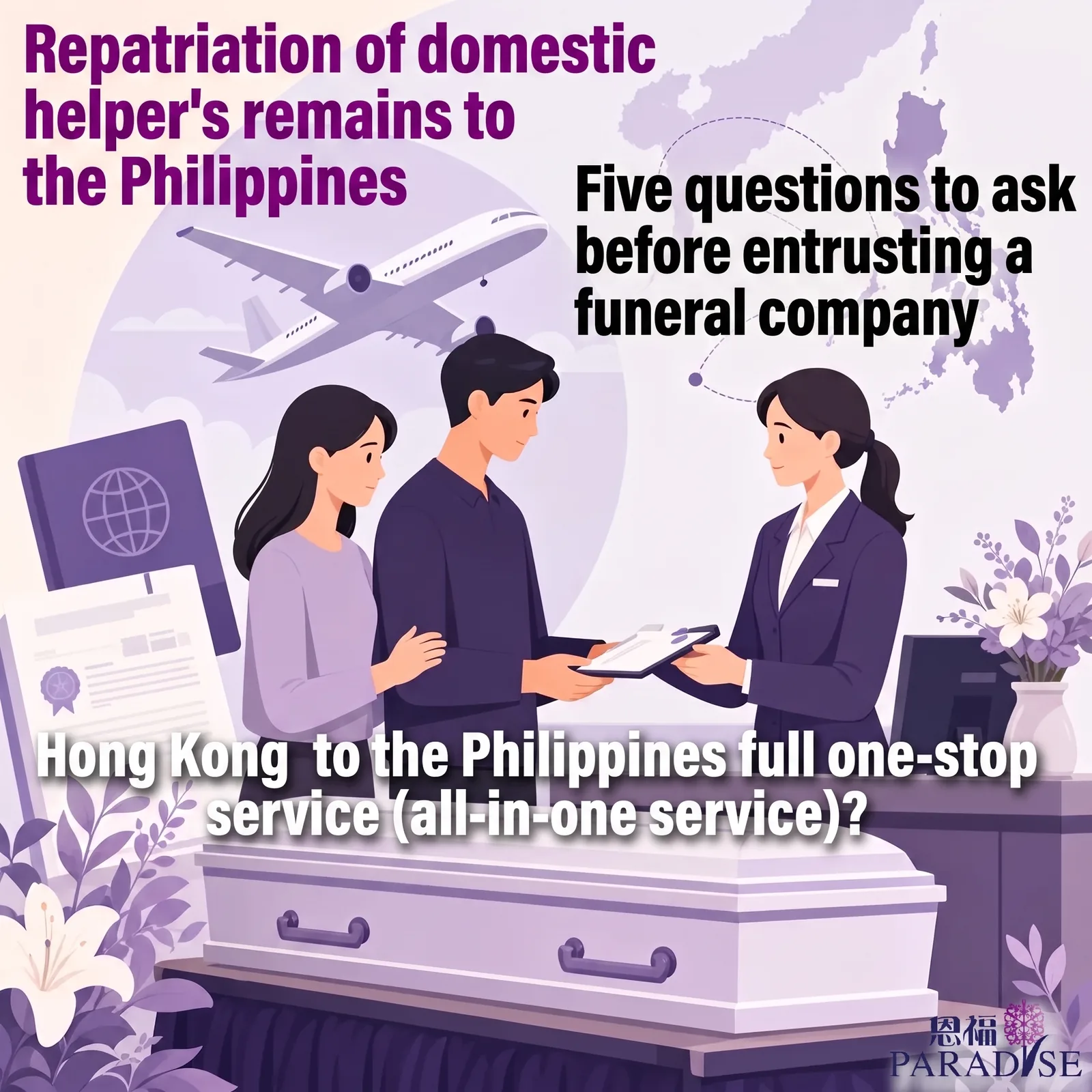 Philippines Body Repatriation from Hong Kong: 5 Essential Questions Before Hiring a Funeral Company