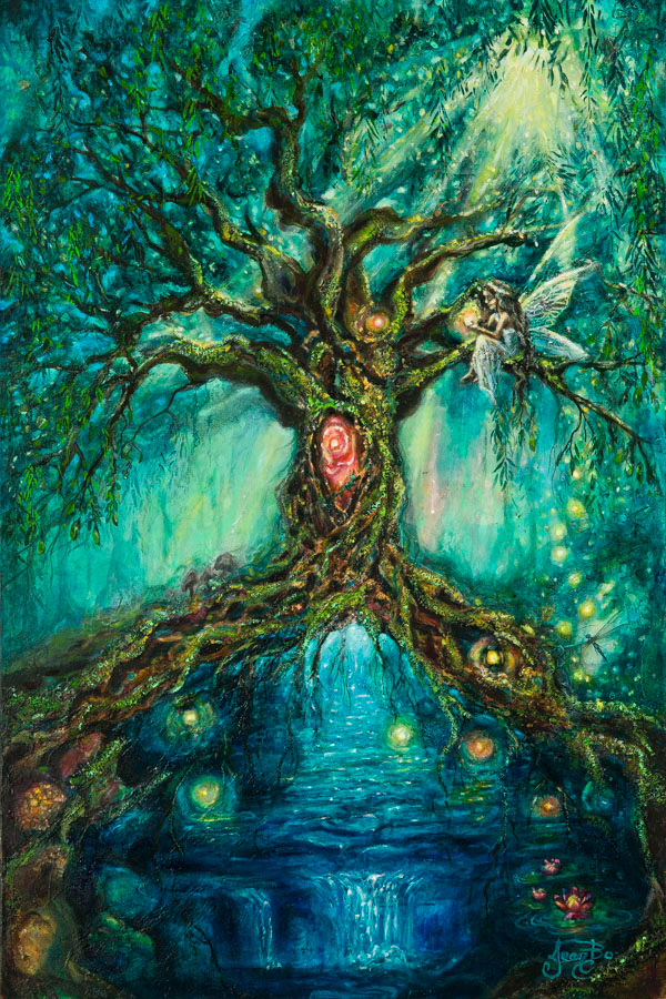Through the Heart of the Mother Tree-Archival paper locally printed