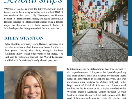 Fulbright Scholarships in CBSS