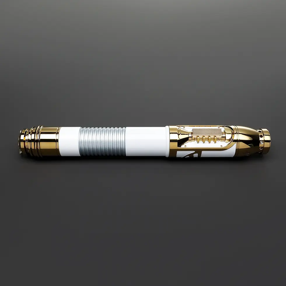 Santari Khri lightsaber hilt from Jedi Survivor, unlit