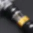 Star wars replica lightsaber close up of kyber core
